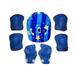 7PCS Baby Kids Ice Hockey Jersey Ski Arm Sleeve Knee Protector Set Brace Support Roller Skating Skateboard Protection Set