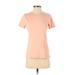 J.Crew Short Sleeve T-Shirt: Orange Tops - Women's Size Small