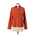 DressBarn Jacket: Below Hip Orange Jackets & Outerwear - Women's Size Medium