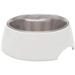 Loving Pets Ice White Retro Bowl [Dog Dishes Plastic] 1 count - Medium