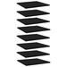 Latitude Run® Floating Shelves Wall Shelving Wall Mounted Shelves Display Wall Units Wood in Black | 0.59" H x 23.62" W x 19.69" D | Wayfair