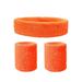 TAIAOJING 1pc Wristbands + 2pcs Headband For Sports Sweatband Set