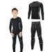 Thermal Underwear Children s Football Thermal Trousers Kids Functional Underwear Breathable Ski Underwear Kids Thermal Underwear Sports Quick Drying Sports Underwear Kids Football Under