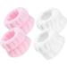 2 Pairs Spa Wrist Washband - Microfiber Wrist Wash Towel Band Wristbands for Washing Face Absorbent Wristbands Wrist Sweatband for Women Girls Prevent Liquid from Spilling Down Your Arms for Women