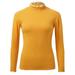 Thermals Women Top Winter Tops for Women Long Sleeve Thermal Winter Tops For Women Crew Neck Lined Thermal Thermal Underwear Slim Tops Long Sleeve Thermal Shirts Color Block Tops