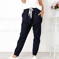 Teacher Appreciation Gifts POROPL Cargo Pants for Women Clearance Under $20 Casual Solid High Waist Wide Leg Pocket Straight Womens Linen Pants Blue Size 8