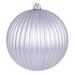 The Holiday Aisle® Christmas Ball Ornament Plastic in Gray/Yellow | 8 H x 8 W x 8 D in | Wayfair A81803CA57FC4D65889B4BDAD198C71F