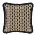 Everly Quinn Blagoy Euro Pillow Sham Polyester in Black | 26 H x 26 W x 1 D in | Wayfair A5667098994F4A179C86B2089DAD2B0D