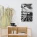 Latitude Run® Follow The Lines Rural Landscape Framed Photo Paper Wall Art Prints Framed On Paper in Black/Gray/White | 20 H x 16 W x 1 D in | Wayfair