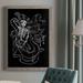 Breakwater Bay Jarlathus Pirate Mermaids II Framed On Canvas Print Canvas, Solid Wood in Black/White | 43.5 H x 31.5 W x 1 D in | Wayfair