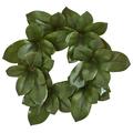 Nearly Natural 22 Magnolia Leaf Artificial Wreath