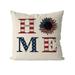 Satin Standard Pillowcase Silken Pillowcase Pillowcase Covers Size Independence Day July 4 Alphabet Home Striped Independence Day Dog Decorative Bed Pillows Throw Pillows Big Silk Pillowcase One Side