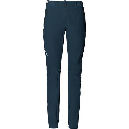 Damen Hose VAUDE Damen Wanderhose Scopi Pants II, Größe 40/S in Blau