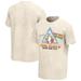 Men's Tan Pink Floyd World Tour 1973 Washed Graphic T-Shirt