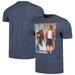 Men's Heather Navy The Big Lebowski His Dudeness Graphic T-Shirt