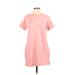 SO Casual Dress - Shift: Pink Dresses - Women's Size 5