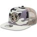 Men's New Era White Chicago Sox Chrome Camo A-Frame 9FIFTY Trucker Snapback Hat