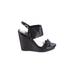 White House Black Market Wedges: Black Shoes - Women's Size 8