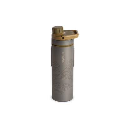 Grayl UltraPress Purifier Bottle Coyote Brown 16.9 oz 511-SEA-CBN