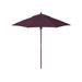 Arlmont & Co. Natelle 7' 6" Market Sunbrella Umbrella, Wood | 93.1 H x 90 W x 90 D in | Wayfair E41C2CE902AC48F792AB92D3FB63B8AE