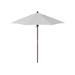 Arlmont & Co. Natelle 7' 6" Market Sunbrella Umbrella, Wood in Brown | 93.1 H x 90 W x 90 D in | Wayfair 87F5F06C16AC40A1B477C830D8F8ABB4