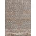 Gray/Orange 84 x 59 x 0.28 in Area Rug - The Twillery Co.® Docia PSS-2369 7'10" X 10' Machine Woven Rug | 84 H x 59 W x 0.28 D in | Wayfair