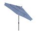 Freeport Park® Jahnke 132" Market Sunbrella Umbrella Metal in Blue/Navy | 110 H x 132 W x 132 D in | Wayfair 50451E8843C546EF9440A585B4CAA161