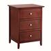 Red Barrel Studio® Boydton Wood Nightstand Wood in Brown | 25 H x 19 W x 15 D in | Wayfair 21E2BB17661D4BFE91EAF0B6C7D1702E