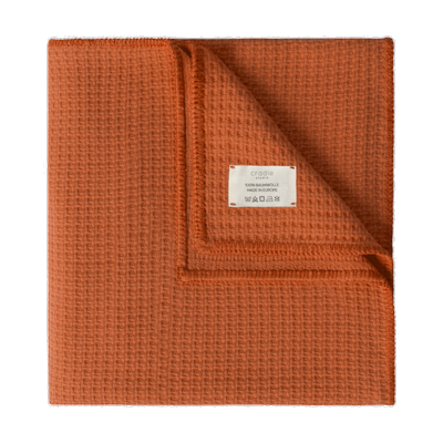 Cradle Studio - Wohn- & Kuscheldecke Knit Oversize Decken & Kissen 1 ct Orange