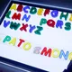 Lettres et chiffres de table lumineuse pour enfants jouets d'apprentissage Montessori cadeau