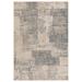 "Alpine Cel Light Blue Abstract Area Rug 1'10"" x 2'11"" - Amer Rug ALP3110211"