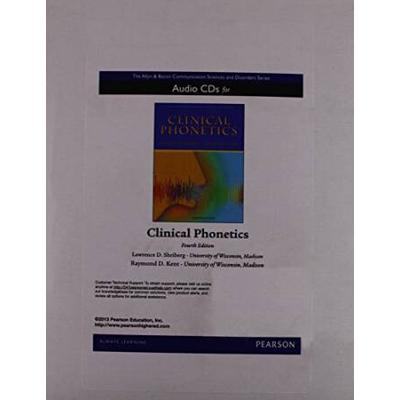 Clinical Phonetics with Audio CD (3rd Edition)