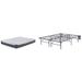 Signature Design by Ashley 10 Inch Chime Elite Black/White 2-Piece Full Mattress Package