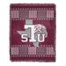 COL 019 Texas Southern Homage Jacquard Throw,46"x60"