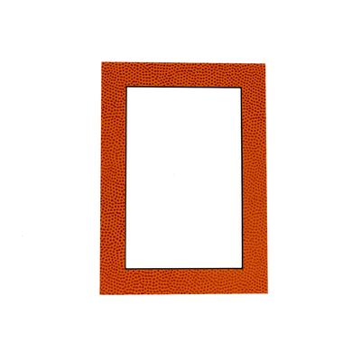 Real Basketball Texture Photo Mat 5x7 for 4x6 Photos - Fits 5x7 Frame