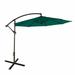 YouLoveIt Outdoor Hanging Umbrellas 10 Hanging Market Patio Umbrella Rainproof Fabric Garden Pillar Umbrella Hanging Outdoor Market Patio Umbrella for Backyard Lawn and Garden