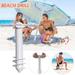 Ersazi Beach Umbrella Sand Anchor Beach Umbrella Fixed Accessories On Clearance