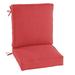 Brylanehome 2-Section Deep Seating Cushion Geranium Patio Cushion