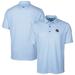 Men's Cutter & Buck Light Blue Los Angeles Rams Helmet Pike Double Dot Print Stretch Polo