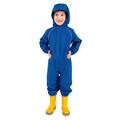 JAN & JUL Kids Waterproof Rain Suit for Boys or Girls (Cozy-Dry: Blue Size: 2 Years)