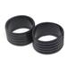 2 Pieces Tennis Racket Grip Stretchy Overgrip Fix Kit Grip Tape Finishing Professional Outdoor Accessories Black
