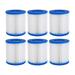 6Pcs For Intex Type H Set Cartridge Filter For Above-Ground Swimming Pools