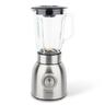 H.Koenig 3-1 Standmixer MXK32, Glas, 1,5 L, 2 Geschwindigkeitsstufen + Impulsfunktion, 1000 W, Silber