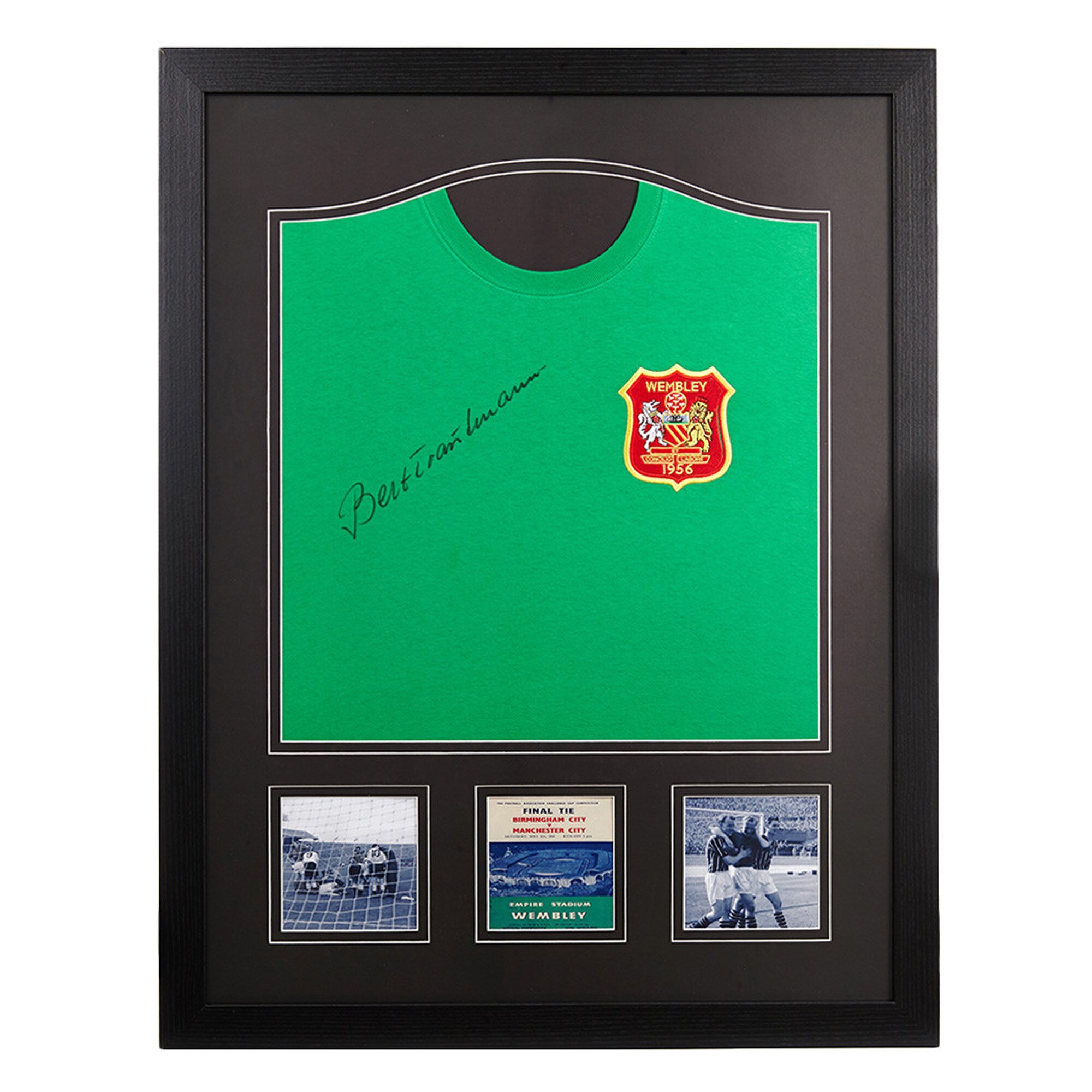 Bert Trautmann Signiertes Hemd - Gerahmt Image