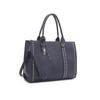 Jessie & James Kate Concealed Carry Lock and Key Satchel with Coin Pouch CCW Handbag Navy AMC4032L NV