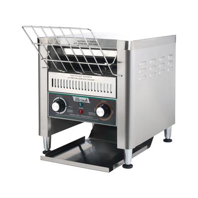 Winco ECT-300 Spectrum Conveyor Toaster - 300 Slices/hr w/ 2 1/2" Product Opening, 120v, Stainless Steel