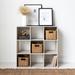 Zipcode Design™ Hittle Cube Bookcase Wood in Black/Brown | 35.43" H x 35.35" W x 11.81" D | Wayfair 75D951E9C72142F8A2FAD7C38A2850DA