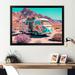 George Oliver Vintage Van Roadside Stories II - Retro Car Wall Art Living Room Canvas in Blue/Green/Pink | 12 H x 20 W x 1 D in | Wayfair