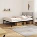 Ebern Designs Kenshaun Bed Metal in Black | 35.6 H x 56 W x 77.2 D in | Wayfair FBFB0E99FE3043F2A9FABEB22B4BC70F