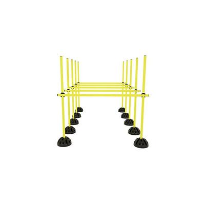 Sprungstangen-Set Trainingsstangen für konditionelles Training Sprungkraft (15 Stangen - 100cm, 10